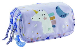 Miquelrius Estuche Portatodo Doble Tapa Reciclado Unicornio MR19267