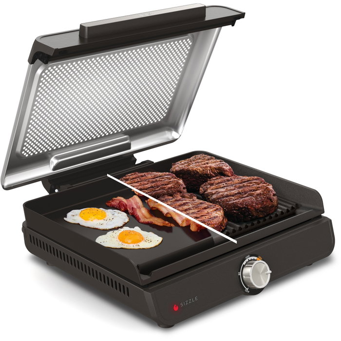 Ninja GR101EU Sizzle Parrilla y Plancha de Interior Negra Ninja GR101EU Sizzle Parrilla y Plancha de Interior Negra
