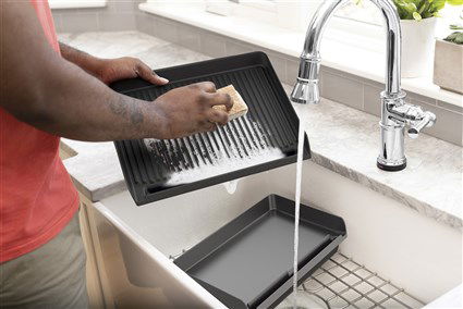 Ninja GR101EU Parrilla y Plancha de Interior Versátil para 4-5 personas con Temperatura Controlada hasta 260°C y Superficie Antiadherente