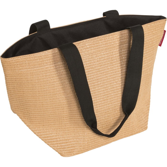 Reisenthel Shopper M Raffia Black Reisenthel Shopper M Raffia Black