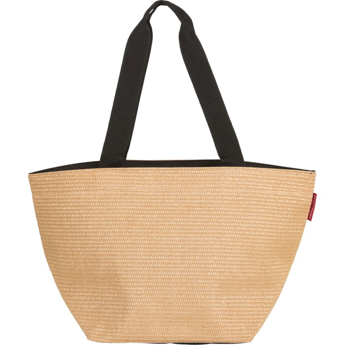 Reisenthel Shopper M Raffia Black Reisenthel Shopper M Raffia Black