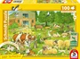 Schmidt Spiele SCH1747456913365 Puzzle Familias de Animales de Granja 100 Piezas para Niños a Partir de 6 Años