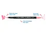 LYRA Aqua Brush Duo Skin Tone Estuche de 6 unidades