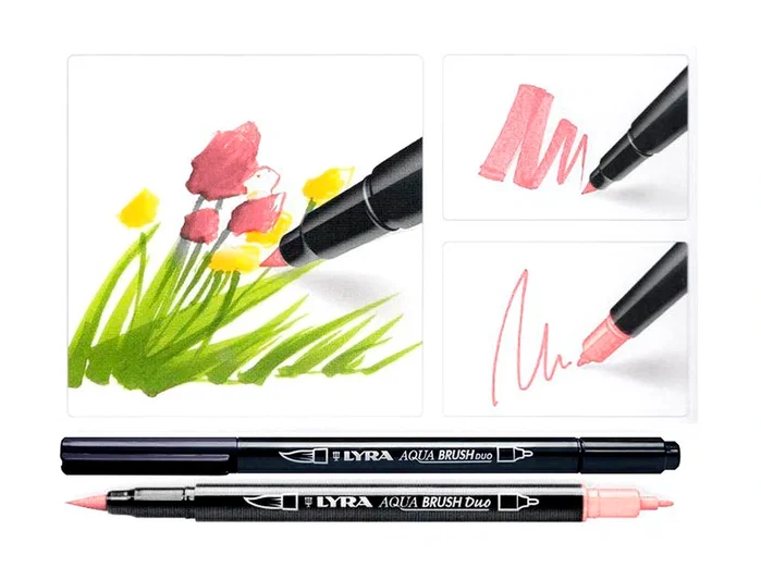LYRA Aqua Brush Duo Skin Tone Estuche de 6 unidades LYRA Aqua Brush Duo Skin Tone Estuche de 6 unidades