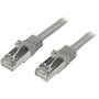 StarTech.com Cable de Red Cat6 Ethernet Gigabit Blindado SFTP de 2m - Gris