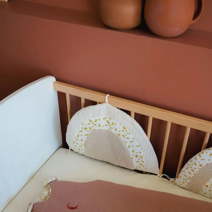 Domiva DOM1732578134865 Protector de cama modular Honey Moon Seguridad y confort personalizables