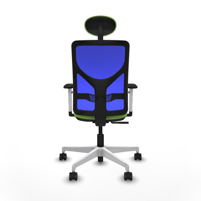 PIQUERAS Y CRESPO Silla de oficina Motilla con mecanismo Sincro, color Azul y Pistacho PIQUERAS Y CRESPO Silla de oficina Motilla con mecanismo Sincro, color Azul y Pistacho