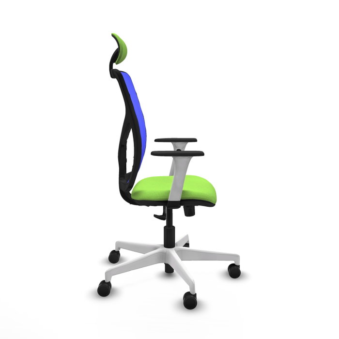 PIQUERAS Y CRESPO Silla de oficina Motilla con mecanismo Sincro, color Azul y Pistacho PIQUERAS Y CRESPO Silla de oficina Motilla con mecanismo Sincro, color Azul y Pistacho