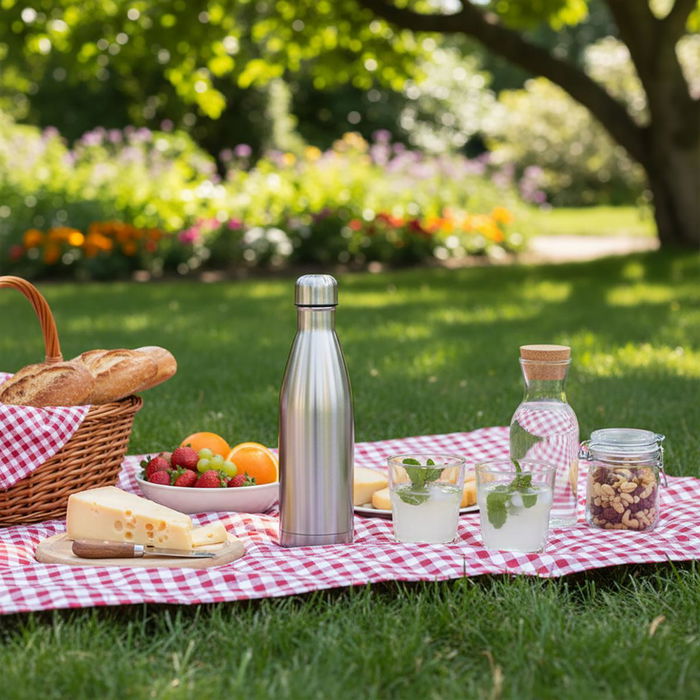 Botella Termo Acero Inoxidable Xylon Quid 0,75 L (6 Unidades) Botella Termo Acero Inoxidable Xylon Quid 0,75 L (6 Unidades)