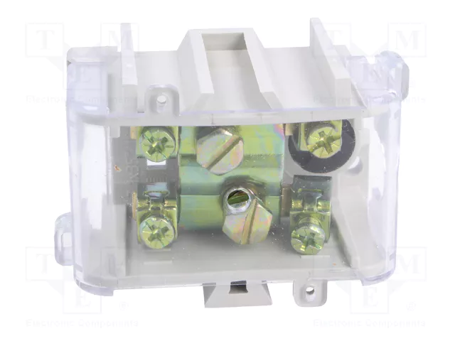 PAWBOL Bloque de bornas de alimentación 125A gris 35mm2 PAWBOL Bloque de bornas de alimentación 125A gris 35mm2