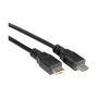 ROLINE Cable USB 2.0 Micro-USB A a Micro-USB B 1,8m Negro