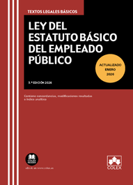 COLEX, Ley estatuto básico del empleado público - Textos Legales Básicos