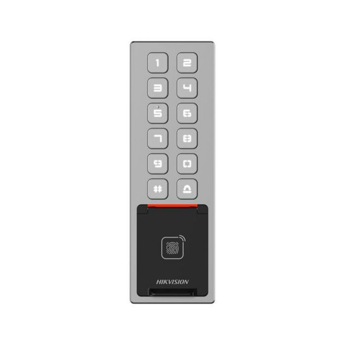 Hikvision Terminal de control de accesos WiFi con huella dactilar, tarjetas Mifare, PIN y Bluetooth, Silver Hikvision Terminal de control de accesos WiFi con huella dactilar, tarjetas Mifare, PIN y Bluetooth, Silver