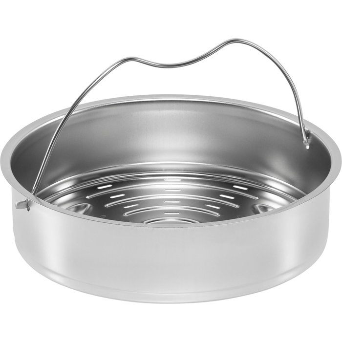 Fissler Vitavit Premium Olla a presión 6L 22cm con Cestillo y Trípode