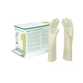 B. Braun Vasco 8,5 Guantes de Cirugía de Látex Talla 8,5 50 Unidades