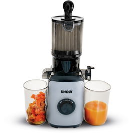 UNOLD 78275 Slow Juicer - Exprimidor Lento para Jugos Frescos de Frutas y Verduras