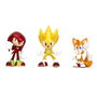 Sonic the Hedgehog Pack de 3 Figuras Nano Metalfigs Diecast 5 cm
