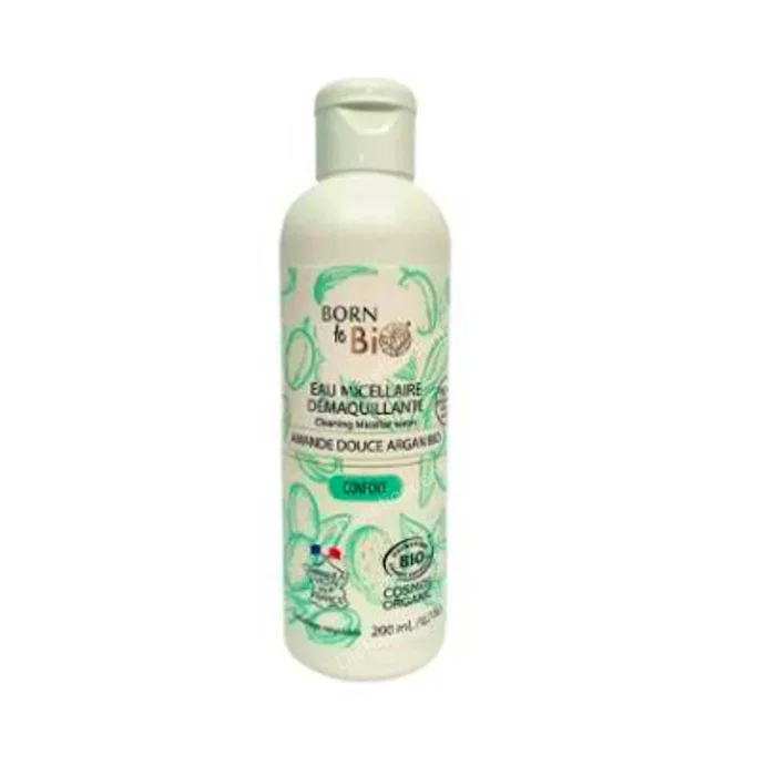 BORN TO BIO Agua Micelar para Piel Normal y Seca 200Ml Bio - Cosmos Organic, Limpieza Profunda Diaria BORN TO BIO Agua Micelar para Piel Normal y Seca 200Ml Bio - Cosmos Organic, Limpieza Profunda Diaria
