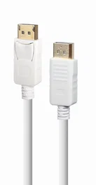 Gembird Cable DisplayPort 1,8 m Blanco CC-DP2-6-W