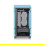 Thermaltake The Tower 200 TG Turquoise Mini Tower PC, Mini-ITX, para Gaming