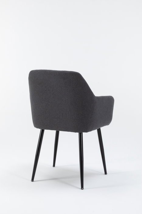 BORDECOR Silla de Comedor Moderna URSA Gris Oscuro