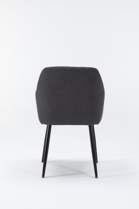 BORDECOR Silla de Comedor Moderna URSA Gris Oscuro