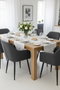 BORDECOR Silla de Comedor Moderna URSA Gris Oscuro