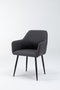 BORDECOR Silla de Comedor Moderna URSA Gris Oscuro