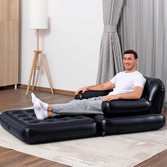 Bestway Sillón Hinchable 4 Posiciones Negro Bestway Sillón Hinchable 4 Posiciones Negro