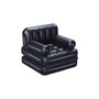 Bestway Sillón Hinchable 4 Posiciones Negro
