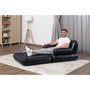 Bestway Sillón Hinchable 4 Posiciones Negro