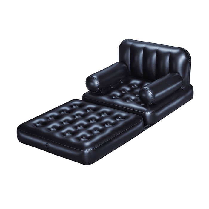 Bestway Sillon Hinchable 4 Posiciones Negro 191x38x25 cm Interior 75114
