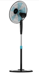 CECOTEC EnergySilence 510 Ventilador de pie Negro, Azul, Metálico
