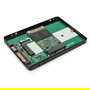 Digitus Adaptador 2.5" SATA M.2 o mSATA Caja Externa para SSD Color Negro