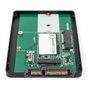 Digitus Adaptador 2.5" SATA M.2 o mSATA Caja Externa para SSD Color Negro