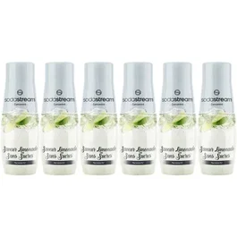 Sodastream SOD7290116748771 Pack 6 Concentrados Limonada Sin Azúcar Hasta 54L Bebidas 440 ml
