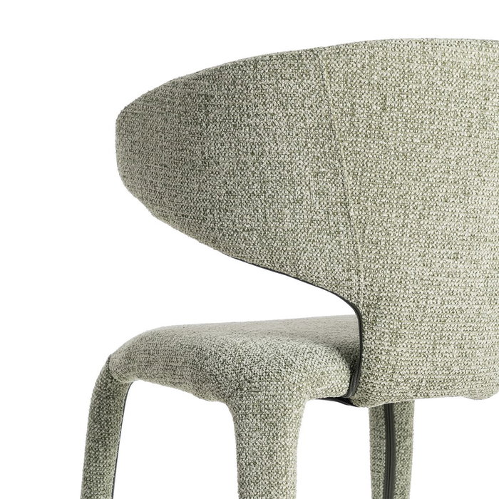 Silla Jaspeado Verde Tejido Contract 58 X 60 X 81 cm (Set de 2) Silla Jaspeado Verde Tejido Contract 58 X 60 X 81 cm (Set de 2)
