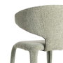 Silla Jaspeado Verde Tejido Contract 58 X 60 X 81 cm (Set de 2)