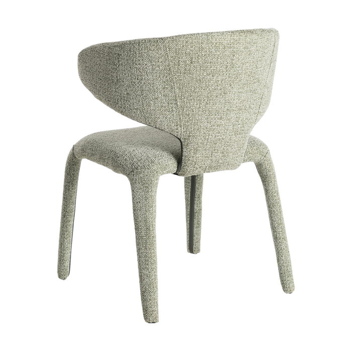 Silla Jaspeado Verde Tejido Contract 58 X 60 X 81 cm (Set de 2) Silla Jaspeado Verde Tejido Contract 58 X 60 X 81 cm (Set de 2)