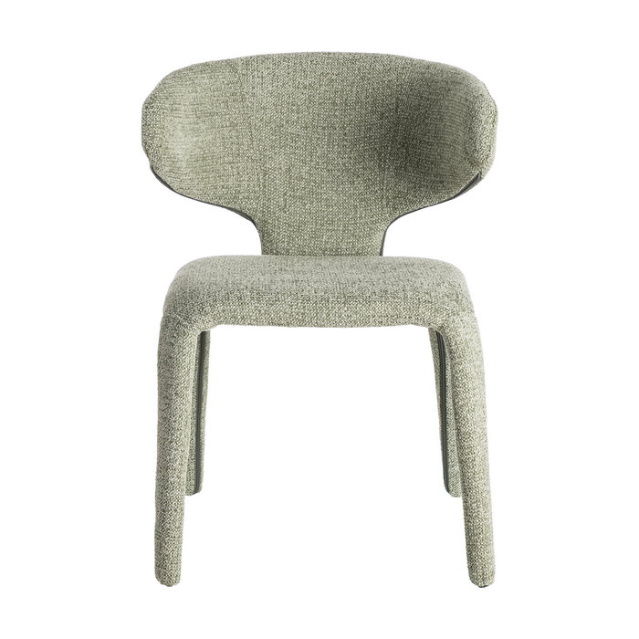Silla Jaspeado Verde Tejido Contract 58 X 60 X 81 cm (Set de 2) Silla Jaspeado Verde Tejido Contract 58 X 60 X 81 cm (Set de 2)