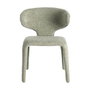 Silla Jaspeado Verde Tejido Contract 58 X 60 X 81 cm (Set de 2)