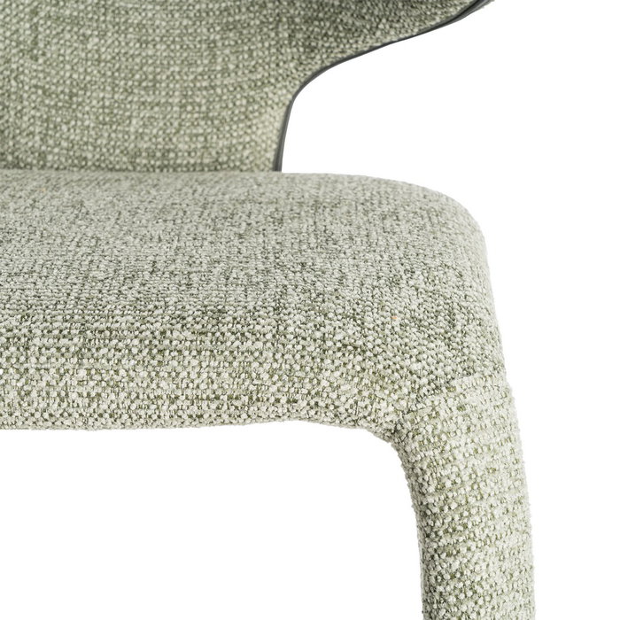 Silla Jaspeado Verde Tejido Contract 58 X 60 X 81 cm (Set de 2) Silla Jaspeado Verde Tejido Contract 58 X 60 X 81 cm (Set de 2)