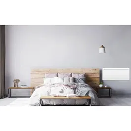 Oceanic Radiador Eléctrico Fijo con Inercia Cerámica 2000W Rubis Design Galled Blanco OCEAISH2000W4