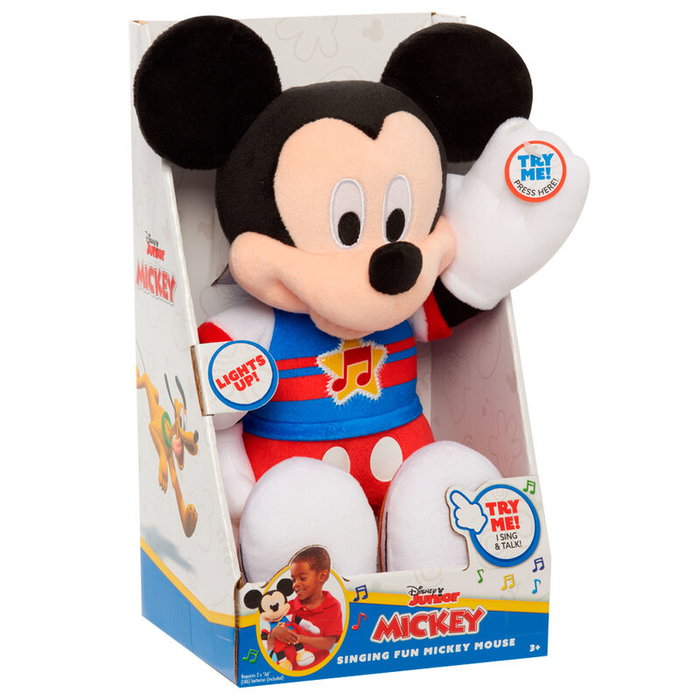 JUST PLAY Peluche Mickey Mouse Singing Fun JUST PLAY Peluche Mickey Mouse Singing Fun