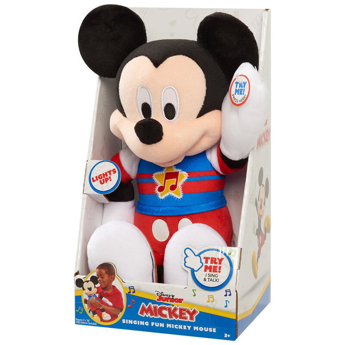 JUST PLAY Peluche Mickey Mouse Singing Fun JUST PLAY Peluche Mickey Mouse Singing Fun