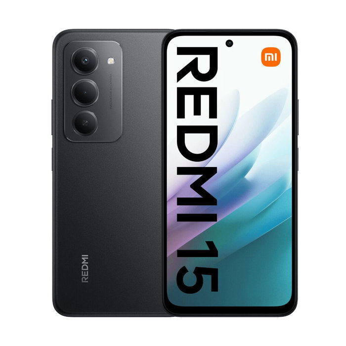 Xiaomi Redmi 15 4G, 6GB RAM, 128GB, 6.9 pulgadas, Midnight Black Xiaomi Redmi 15 4G, 6GB RAM, 128GB, 6.9 pulgadas, Midnight Black