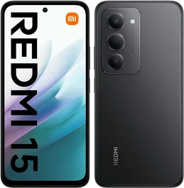 Xiaomi Redmi 15 6/128GB Negro Smartphone Android 6.9" 50MP 7000mAh