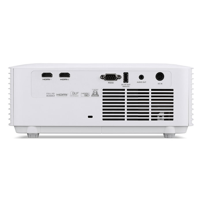 Acer Proyector XL2330W Láser DLP 5000 Lúmenes ANSI, Resolución WXGA 1200x800 (16:10), 2xHDMI, Altavoz, Blanco