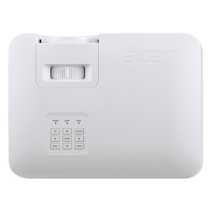 Acer Proyector XL2330W Láser DLP 5000 Lúmenes ANSI, Resolución WXGA 1200x800 (16:10), 2xHDMI, Altavoz, Blanco