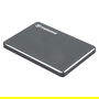 Transcend TS2TSJ25C3N Disco Duro Externo 2TB USB 3.1 Gen 1 Aluminio Gris 2.5" 5400 RPM